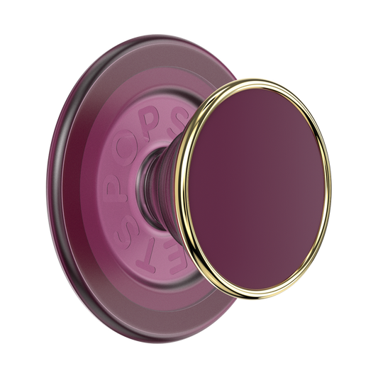 PopSockets Enamel Red Wine PopGrip for MagSafe