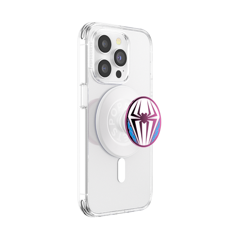 PopSockets Enamel Ghost Spider Suit PopGrip for MagSafe