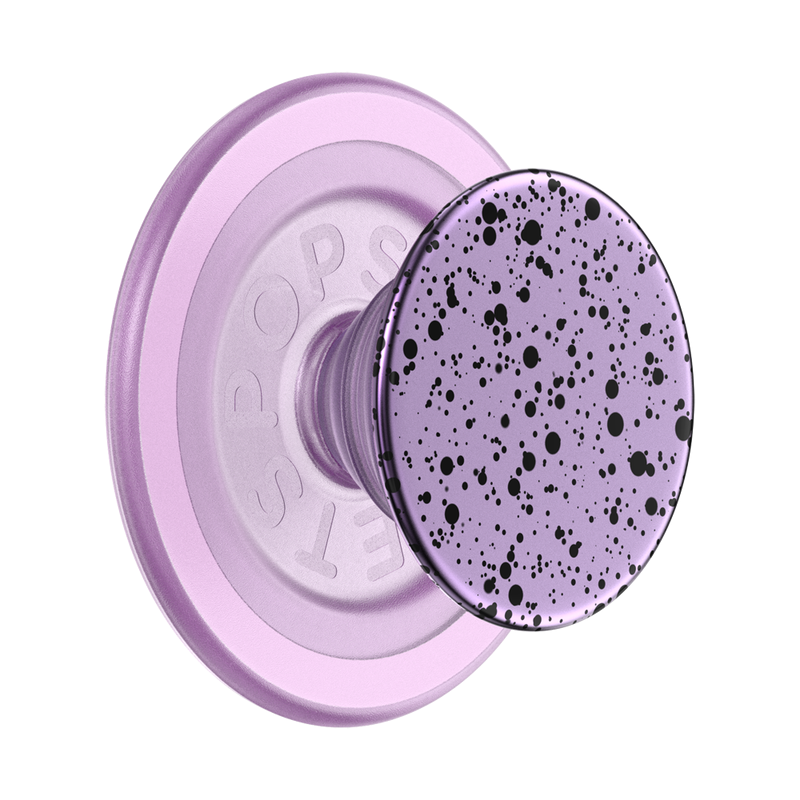 PopSockets Aluminum Sugar Plum Speckle PopGrip for MagSafe