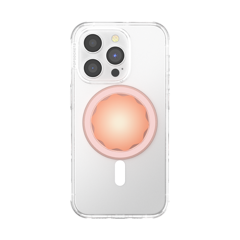 PopSockets Molded Flower Apricot PopGrip for MagSafe