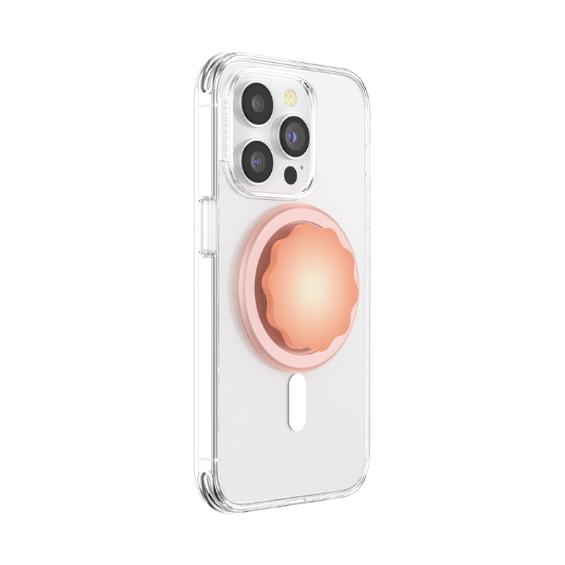 PopSockets Molded Flower Apricot PopGrip for MagSafe