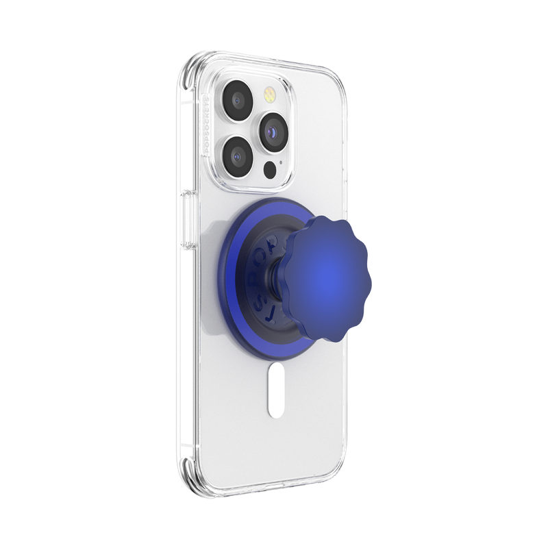 PopSockets Molded Flower Cobalt PopGrip for MagSafe