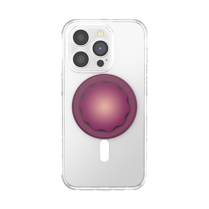 PopSockets Molded Flower Red Wine PopGrip for MagSafe