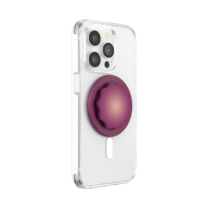 PopSockets Molded Flower Red Wine PopGrip for MagSafe