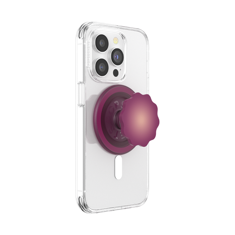 PopSockets Molded Flower Red Wine PopGrip for MagSafe