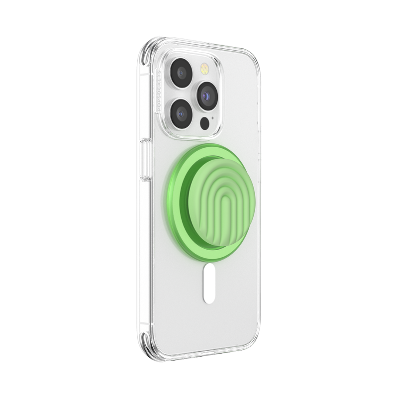 PopSockets PopOut Curves Matcha Dew PopGrip for MagSafe