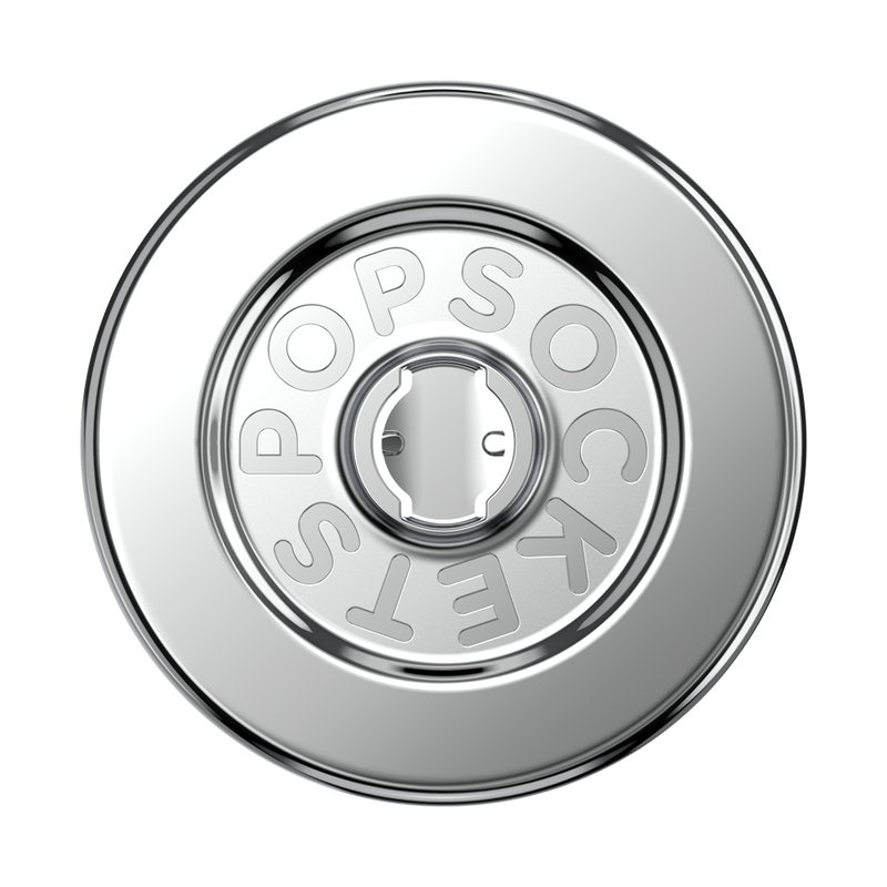 PopSockets Rippler Chrome PopGrip for MagSafe