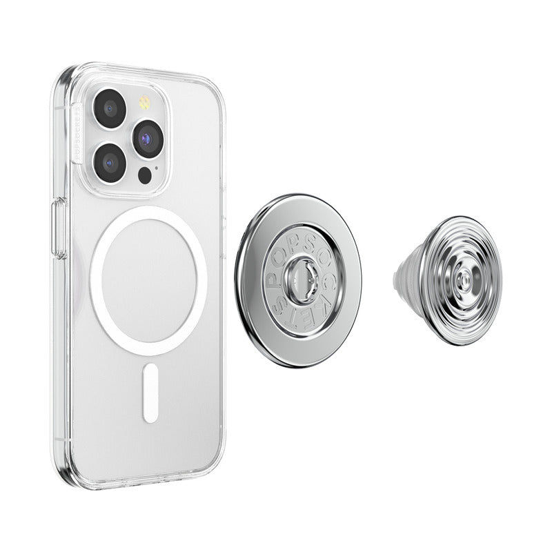 PopSockets Rippler Chrome