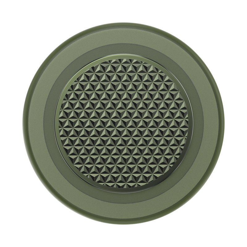 PopSockets Olive Triangle Knurl PopGrip for MagSafe