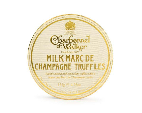 Charbonnel et Walker Milk Marc de Champagne Chocolate Truffles