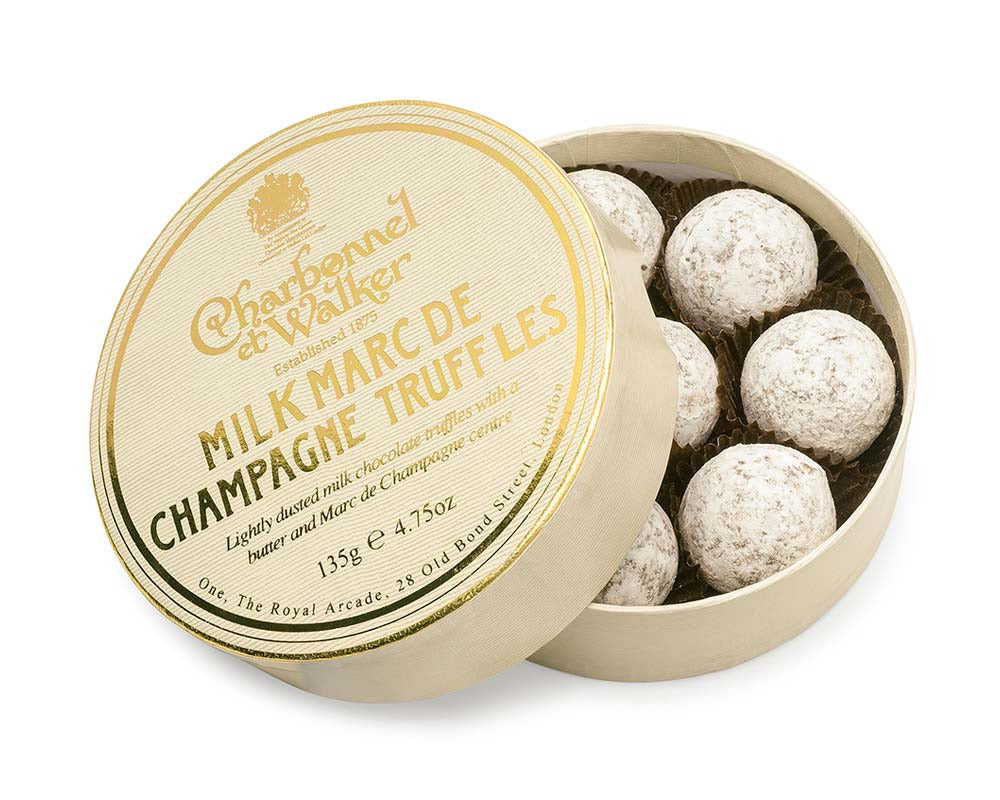 Charbonnel et Walker Milk Marc de Champagne Chocolate Truffles