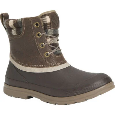 Muck Boot Company Women's Originals Leather Duck Boot - brown