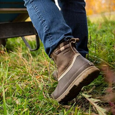 Muck Boot Company Women's Originals Leather Duck Boot - brown