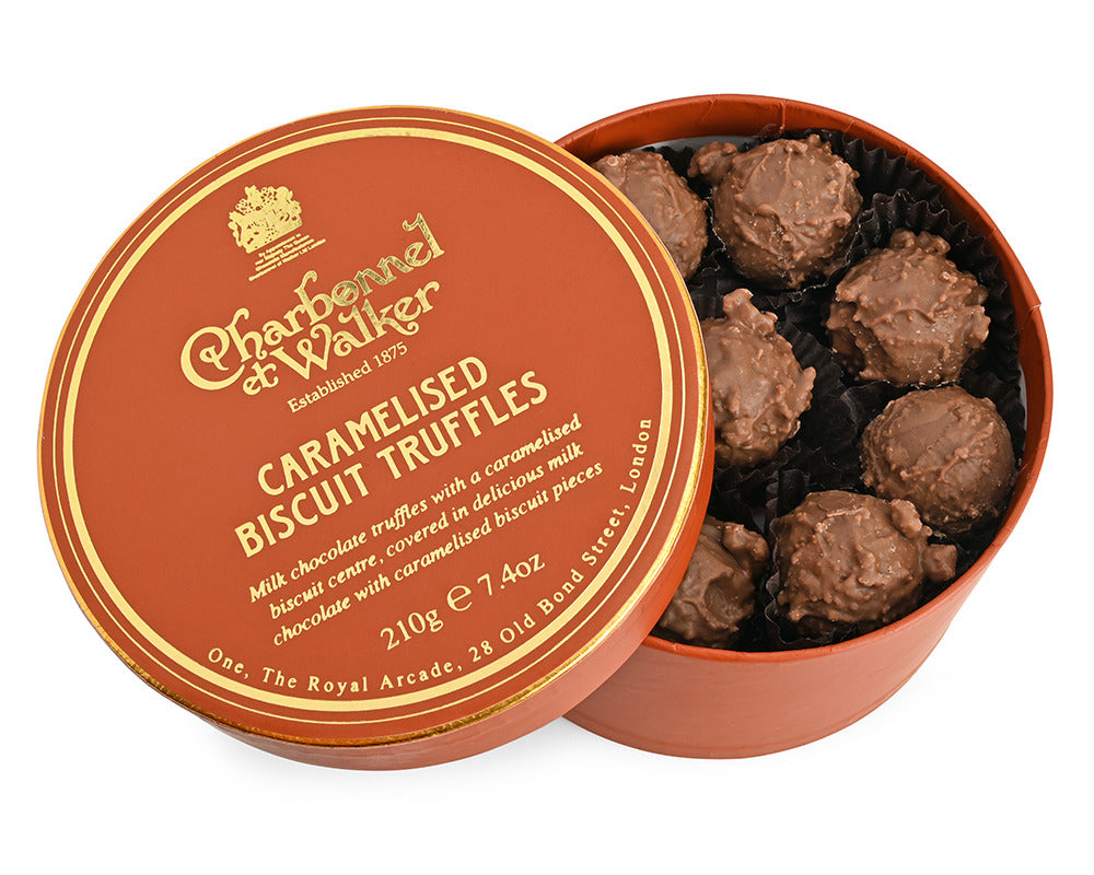 Charbonnel et Walker Caramelised Biscuit Truffles – Double Layer