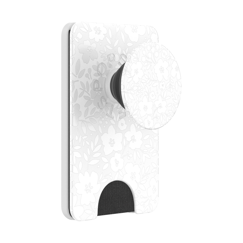 PopSockets Blanc Fresh PopWallet+ for MagSafe