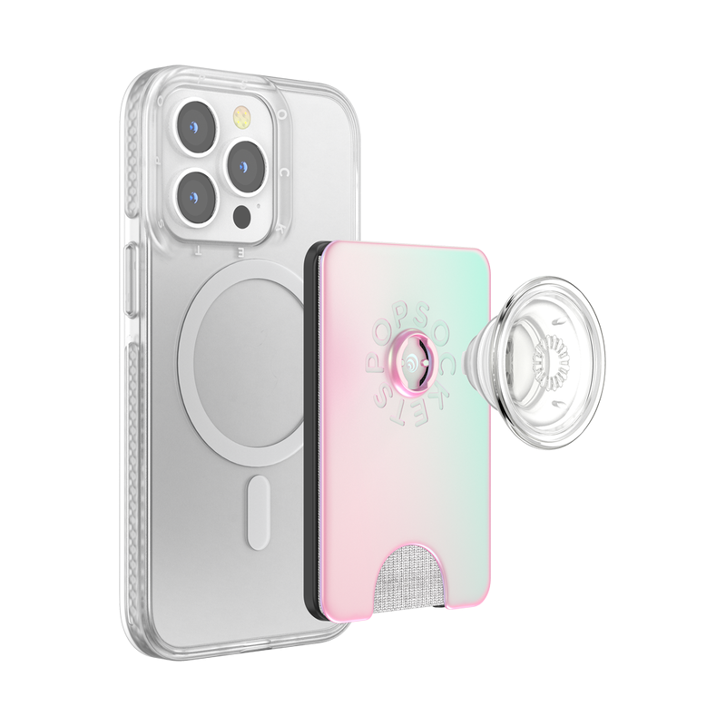 PopSockets Mermaid Pink PopWallet+ for MagSafe