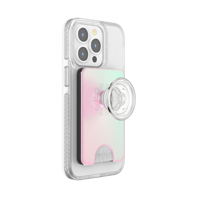 PopSockets Mermaid Pink PopWallet+ for MagSafe