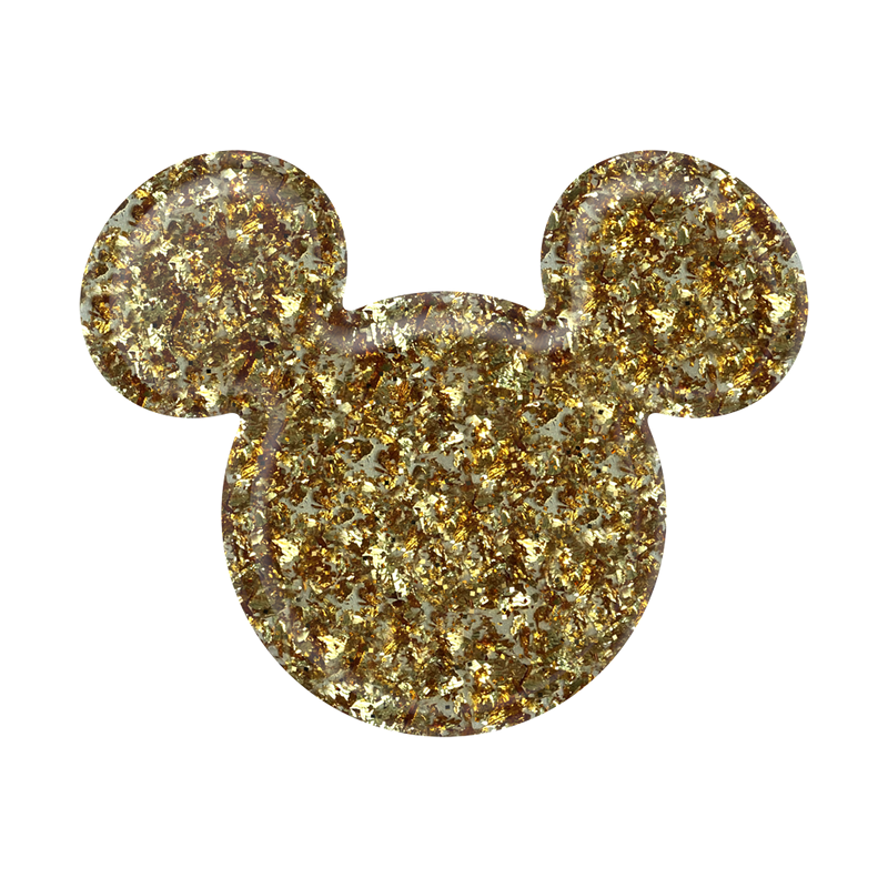 PopSockets Earridescent Golden Mickey Mouse Adhesive PopGrip