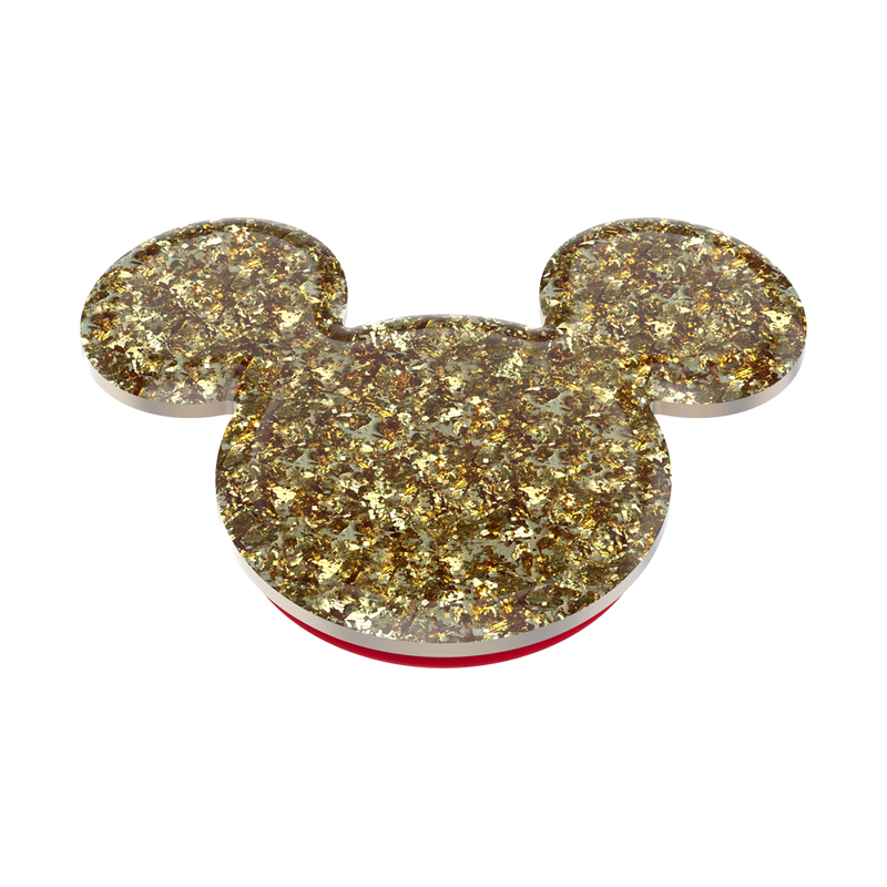 PopSockets Earridescent Golden Mickey Mouse Adhesive PopGrip