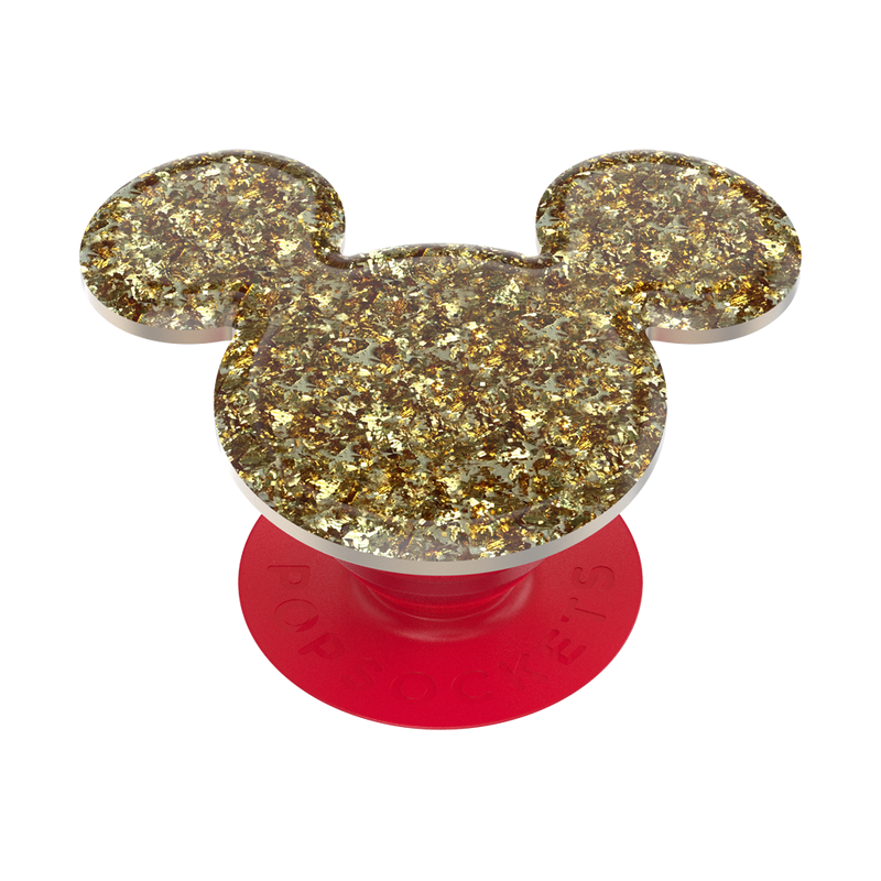 PopSockets Earridescent Golden Mickey Mouse Adhesive PopGrip