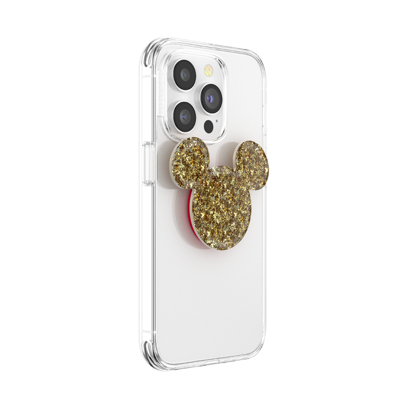 PopSockets Earridescent Golden Mickey Mouse Adhesive PopGrip