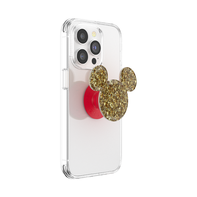 PopSockets Earridescent Golden Mickey Mouse Adhesive PopGrip