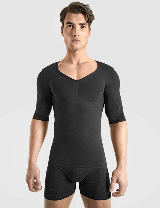 Rounderbum STEALTH Padded Muscle Shirt - Black