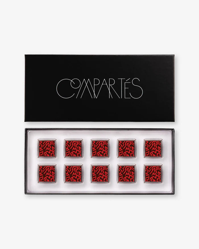 Compartes Chocolate Raspberry Chocolate Truffles Gift Box