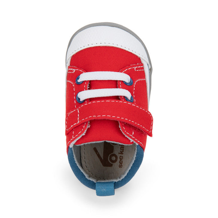 See Kai Run Boy's Stevie (First Walker) Red/Blue