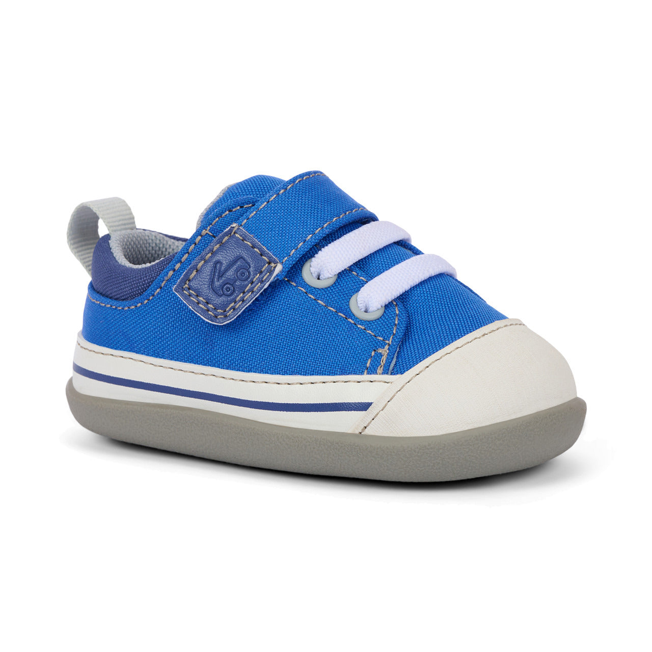 See Kai Run Boy's Stevie Mini (First Walker) Kelly Blue