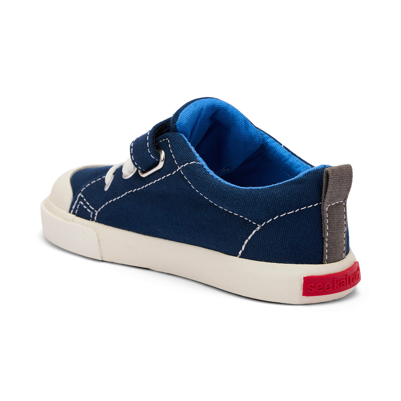 See Kai Run Boy's Stevie II Navy Canvas