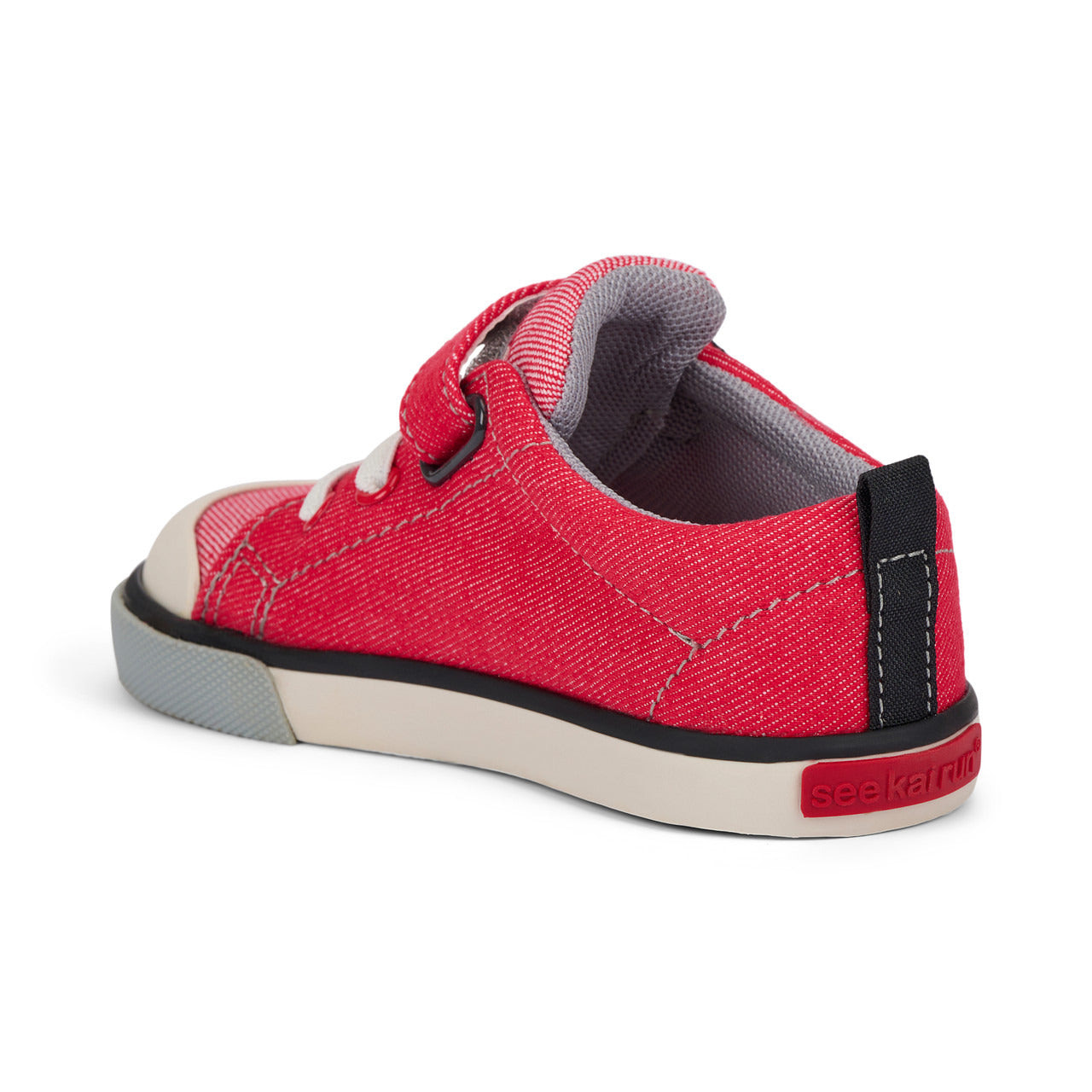 See Kai Run Boy's Stevie II Red Denim