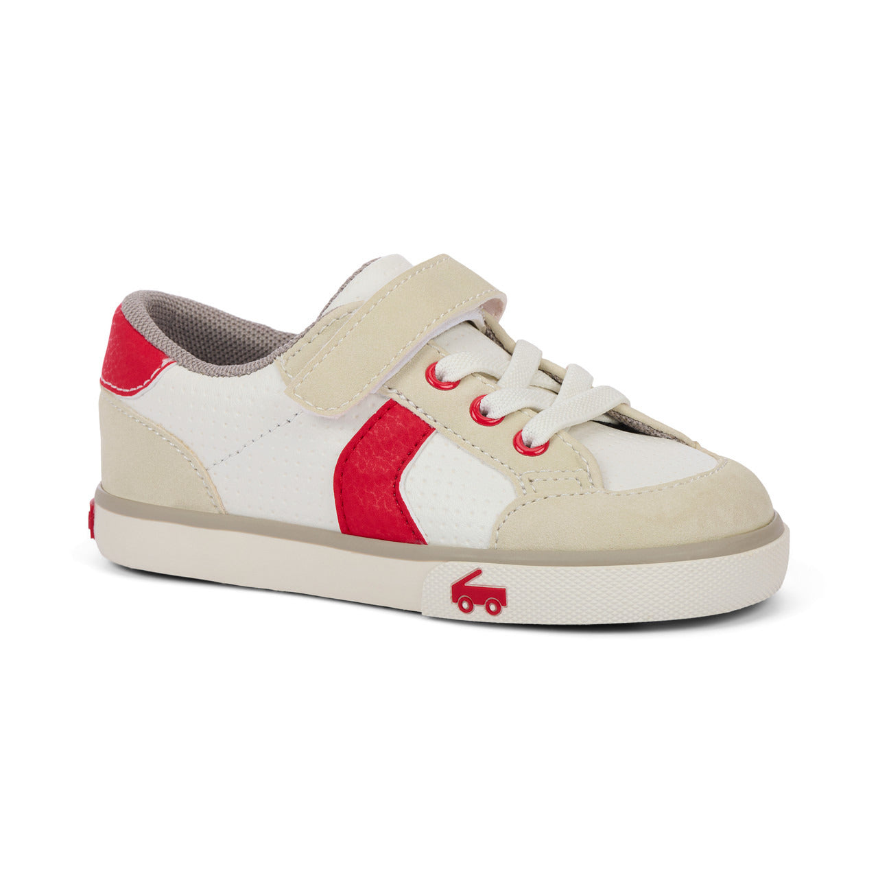 See Kai Run Boy's Connor White/Red