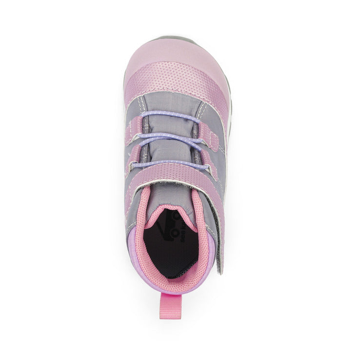 See Kai Run Girl's Sam II Waterproof Gray Mauve