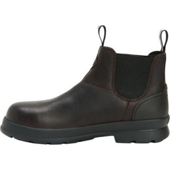 Muck Boot Company Men's Chore Farm Leather Comp Toe Chelsea Boot CSA