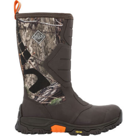 Muck Boot Company Men's Mossy Oak Country DNA Apex Pro Vibram Arctic Grip All-Terrain Boot