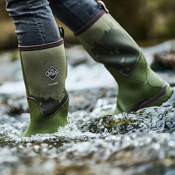 Muck Boot Company Women's Unisex Calder Tall Boot - Olive