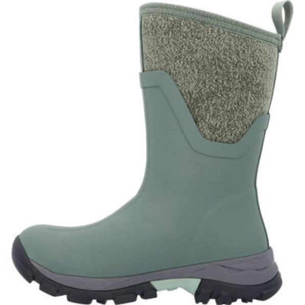 Muck Boot Company Women's Arctic Ice Mid Boot + Vibram Arctic Grip A.T.