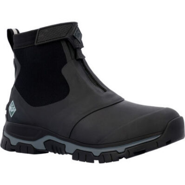 Muck Boot Company Men's Apex Mid Zip Ankle Boot - Black