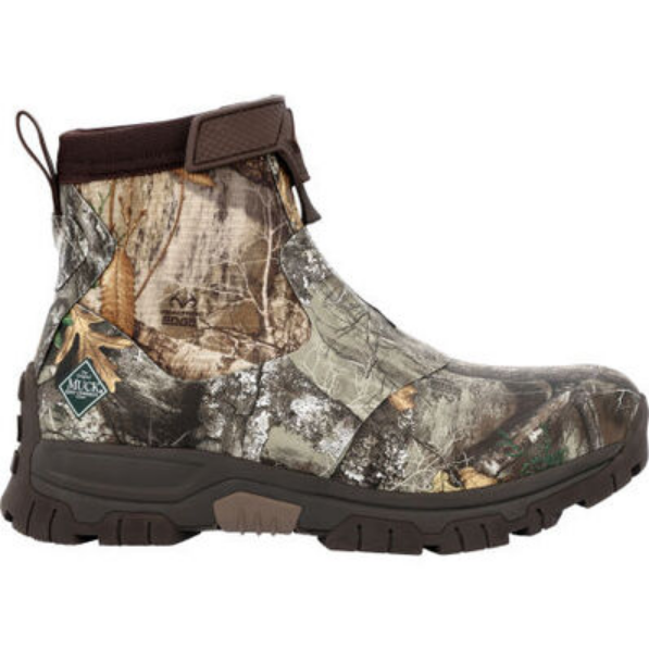 Muck Boot Company Men's RealTREE Edge Apex Mid Zip Ankle Boot