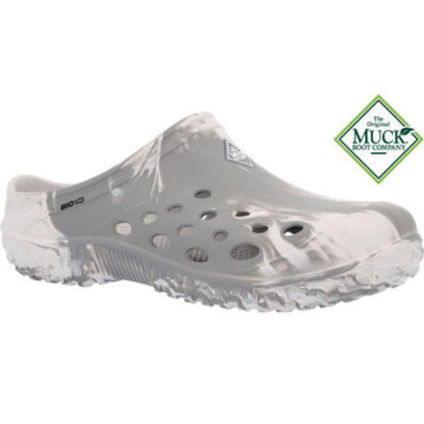 Muck Boot Company Men's Muckster Lite EVA Clog - Grey white