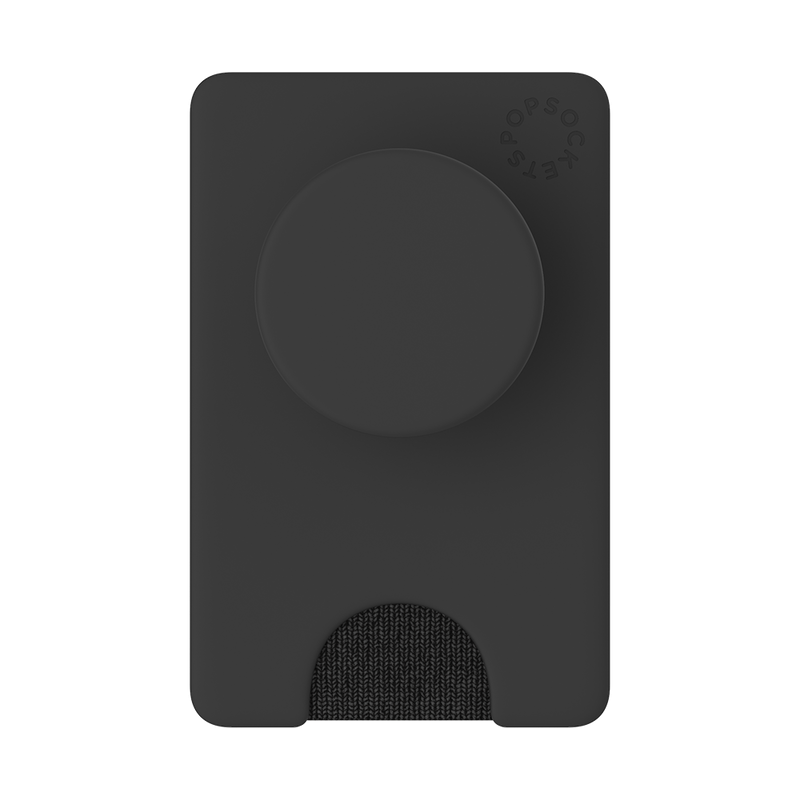 PopSockets Black Adhesive PopWallet+