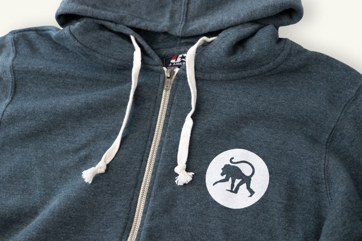 Frothy Monkey Frothy Monkey Zip Hoodie