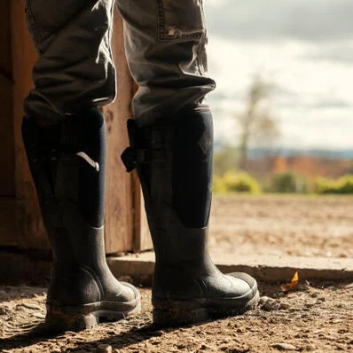 Muck Boot Company Women's Chore Wide Calf Tall Boot - black