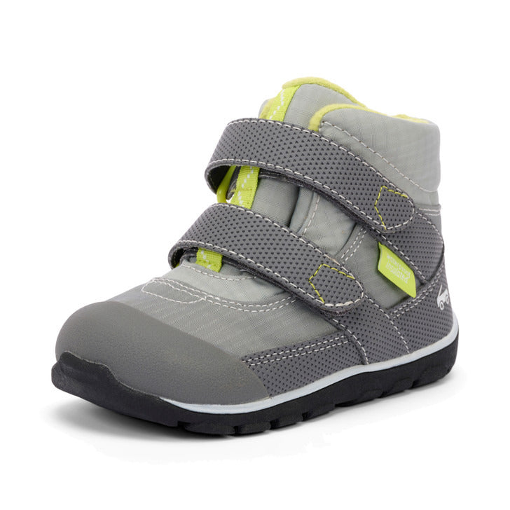 See Kai Run Boy's Atlas Waterproof /Insulated Gray/Lime