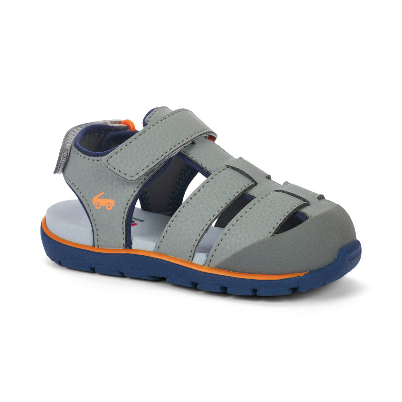 See Kai Run Boy's Wilder Gray/Navy