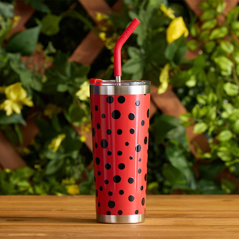 Cracker Barrel Dont Bug Me 22 Oz. Tumbler with Straw