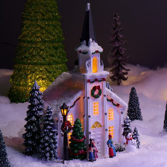 Cracker Barrel LED Lighted Church