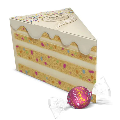 Lindt Chocolate Birthday Cake LINDOR Truffles Cake Box (9-pc)