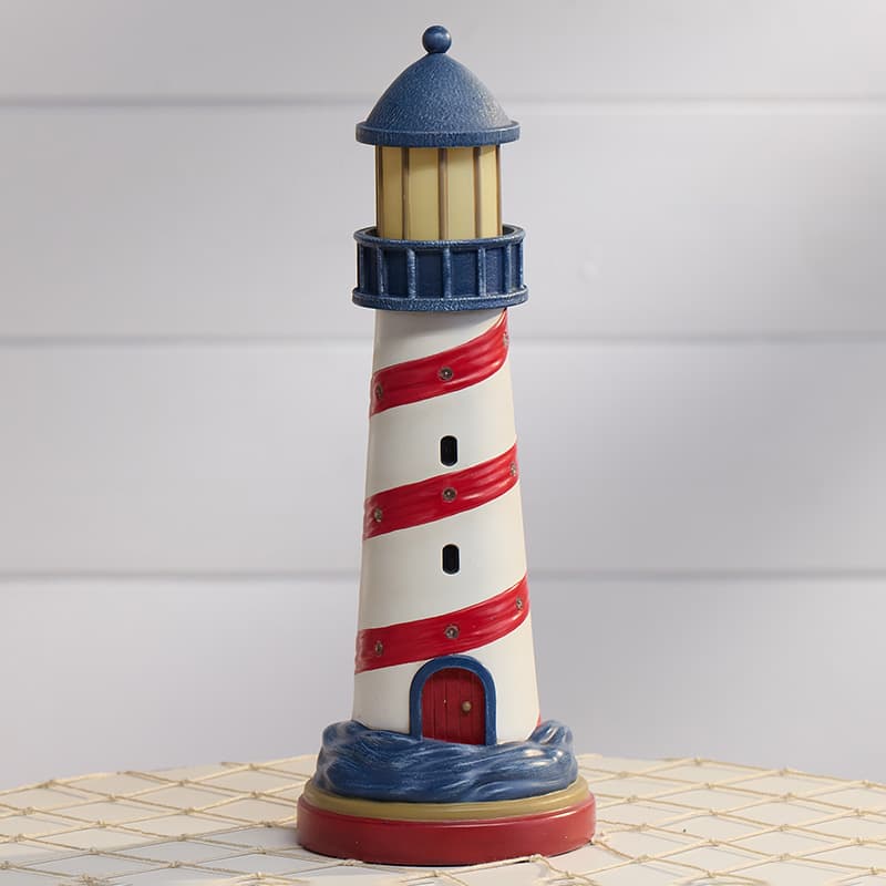 Cracker Barrel LED Lighthouse Figurine